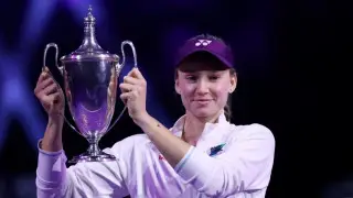 Рыбакина поделилась впечатлениями после триумфа на Итоговом турнире WTA