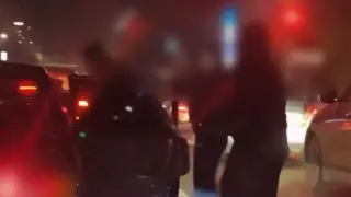 Устроившие танцы на светофоре водитель и четыре девушки наказаны в области Абай