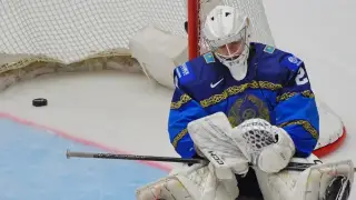 Лучший игрок сборной Казахстана дебютировал в АХЛ