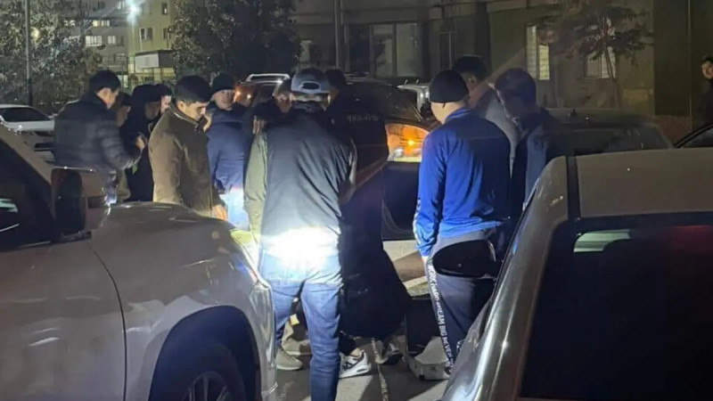 Фото очевидца: Lada.kz