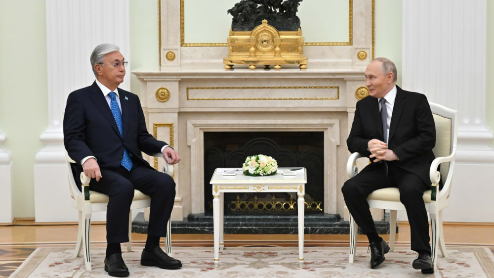 Путин – Токаеву: Хочу Вас поблагодарить за то, что Вы нашли время и приехали