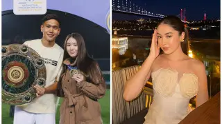 “Романтик“: девушка Шерхана Калмурзы похвасталась подарком от футболиста