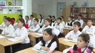 В Туркестанской области в одной школе учатся 16 пар близнецов и двойняшек