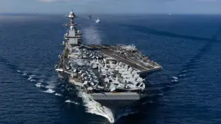 Авианосная  ударная группа США вошла в Карибское море