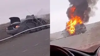 Новая трагедия на западе Казахстана: в ДТП с пожаром погибли 8 человек