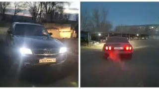 Водителя с поддельными “блатными“ номерами задержали в Карагандинской области