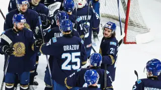 Сборная Казахстана второй раз подряд выиграла чемпионат Азии по хоккею