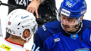 Напряжённым противостоянием завершился матч “Барыса“ в КХЛ