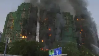 Трагедия в Гонконге: Токаев выразил соболезнования Си Цзиньпину