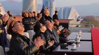 Ким Чен Ын и его дочь посетили авиашоу в честь 80-летнего юбилея ВВС КНДР