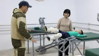 Открылся первый в Астане филиал центра для детей с ДЦП “Канат“