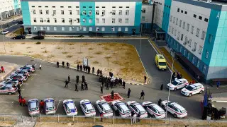 В Мангистауской области медучреждениям передали новые санитарные автомобили