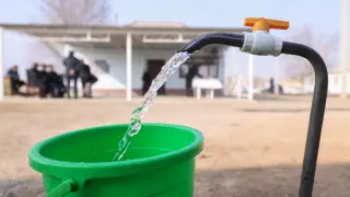 В жилмассиве “Айкөл“ в Шымкенте запустили водоснабжение