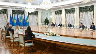 Глава Евросовета - Токаеву: Казахстан играет ключевую роль в безопасности экономики Европы
