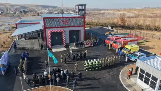 Универсальные комплексы экстренных служб открыли в Шымкенте