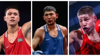 Три казахстанских боксера одержали первые победы на чемпионате мира в Дубае