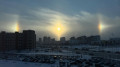Необычное явление в небе заметили жители Астаны