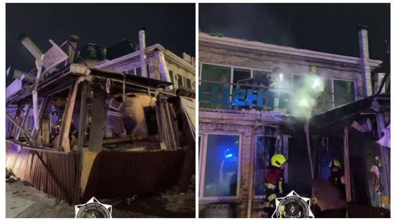 Кадры из видео: МЧС