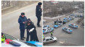 Актюбинцев напугала спецоперация полицейских на улице города