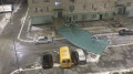 Сильный ветер срывал крыши и обрушал фасады домов в Атырау