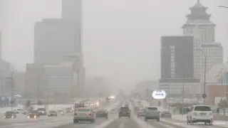 Метель, снег, туман: штормовое предупреждение объявлено по всему Казахстану