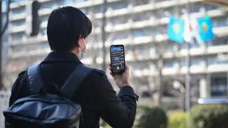 Токио украсили флагами Казахстана