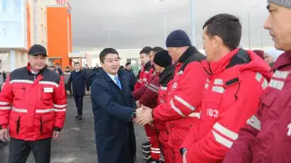 Скорая помощь Мангистау пополнилась ещё 32 новыми автомобилями