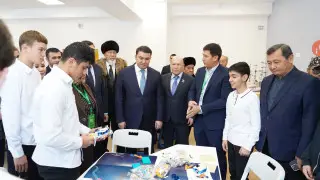 Новую школу на 1500 учеников открыли в Туркестанской области