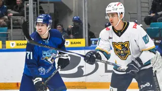 Сенсацией с шестью шайбами обернулся матч “Барыса“ в КХЛ