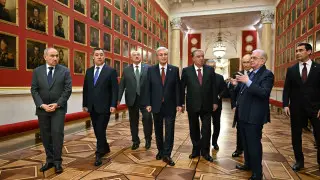 Токаев посетил Эрмитаж