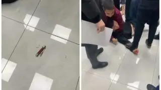 нападение студента