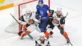 Разгромом с пятью шайбами обернулся матч “Барыса“ в КХЛ