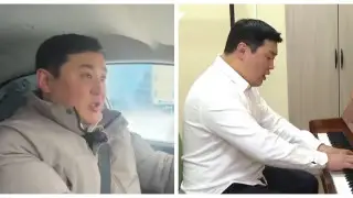 “Под лирой“. Солист театра оперетты работает в такси в Усть-Каменогорске