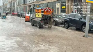 Из-за резкого потепления в Астане перестали работать горки и катки