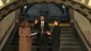 Новоизбранный мэр Нью-Йорка принес присягу на Коране