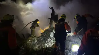 Трагедия в СКО: в пожаре погиб ребёнок, ещё одного ищут под завалами