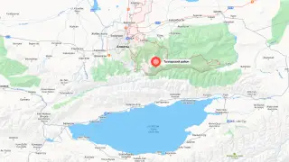 Землетрясение произошло в 46 километрах от Алматы