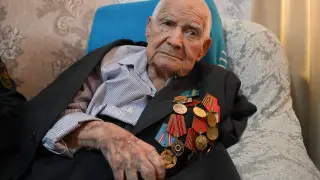 В Алматы ветеран Великой Отечественной войны отметил 100-летний юбилей