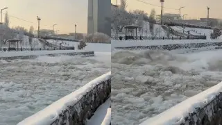 Завораживающее видео реки Есентай обсуждают в сети