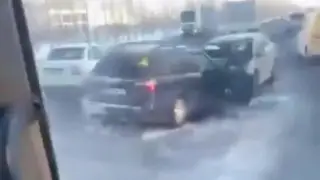 Лобовое столкновение в Астане: есть пострадавшие