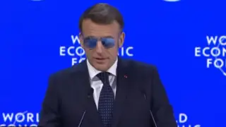 Макрон в образе Top Gun: акции производителя очков взлетели за сутки