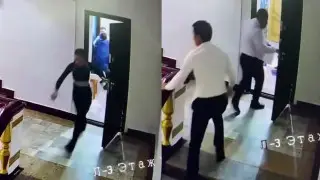 Видео потасовки Сапиева и его заместителя появилось в сети