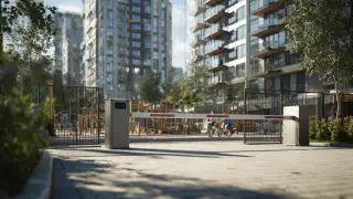 Шлагбаум в одном из ЖК Астаны стал причиной суда