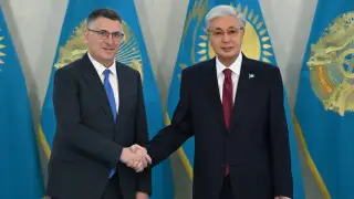 Токаев принял министра иностранных дел Израиля