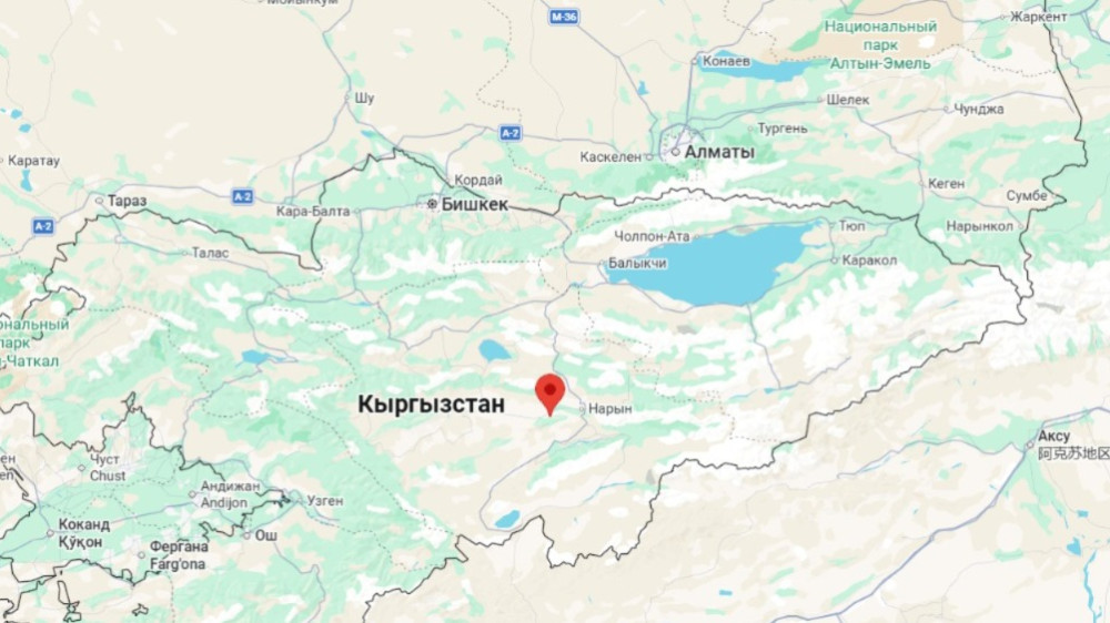 Землетрясение произошло в 212 километрах от Алматы