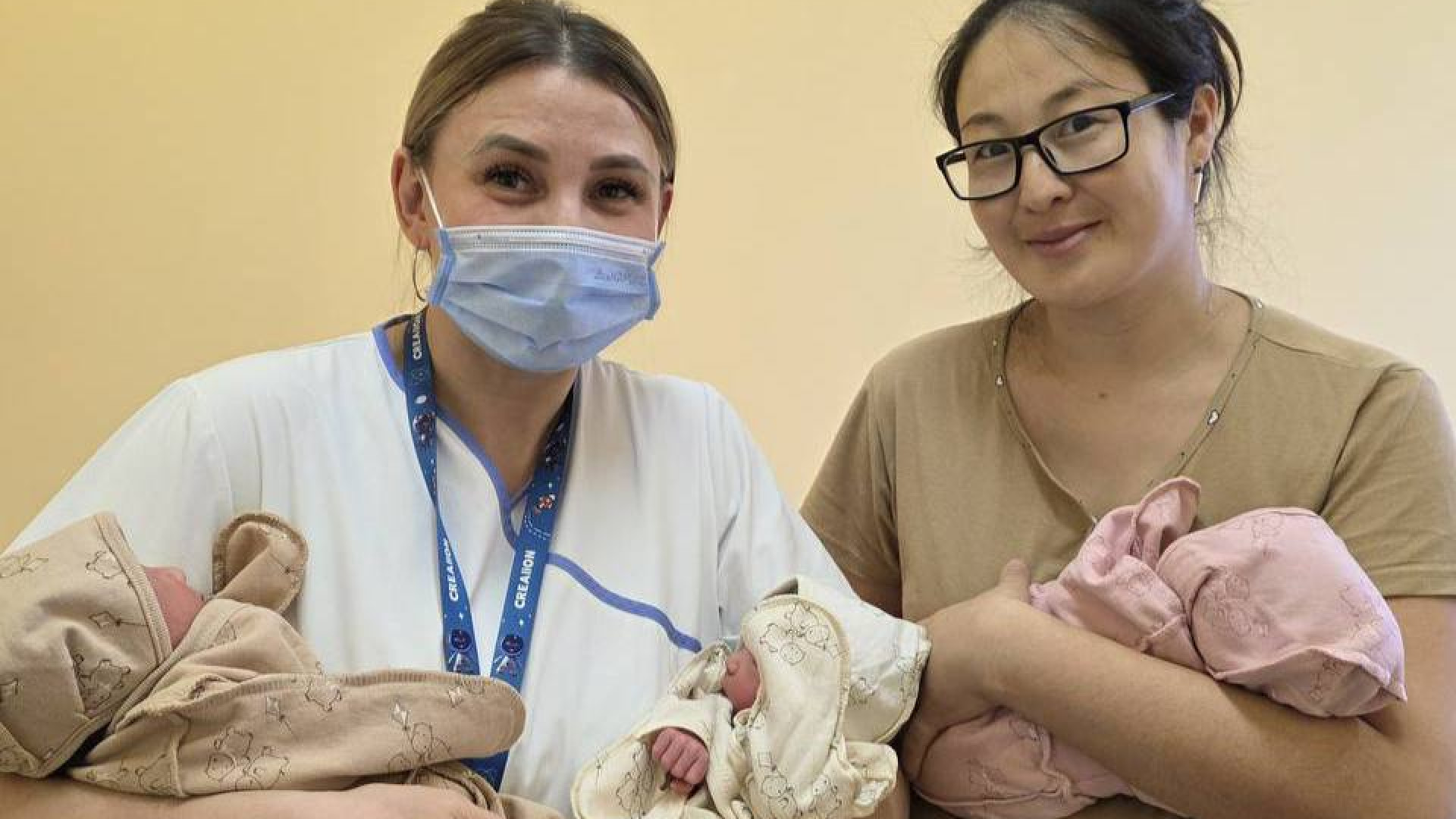В Костанайской области родилась тройня