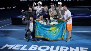 Президент Федерации тенниса поздравил казахстанцев с победой Рыбакиной на Australian Open