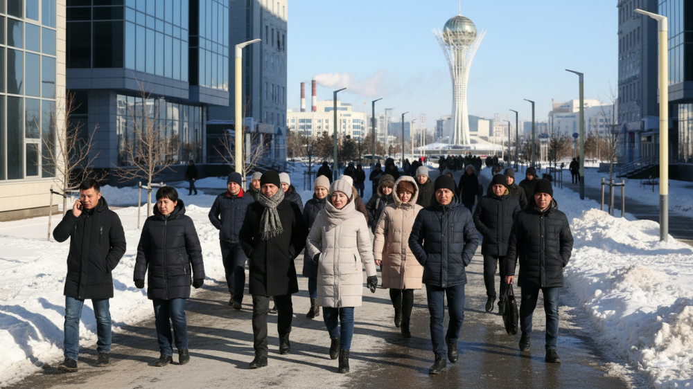 Названа численность населения Казахстана на 1 января 2026 года