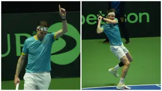 Александр Бублик разгромил соперника на Кубке Дэвиса в Астане