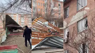 “Ураганный ветер“: в Жанатасе объявили ЧС